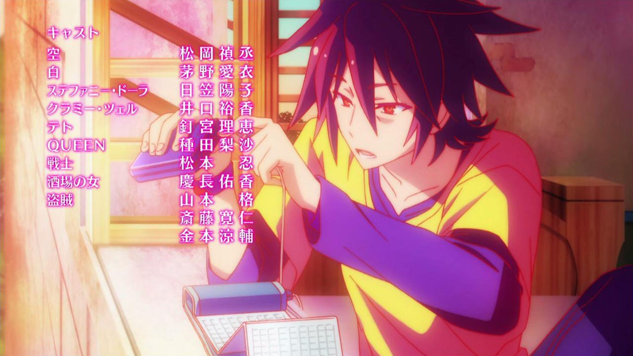 No Game No Life Screenshot Social Anime